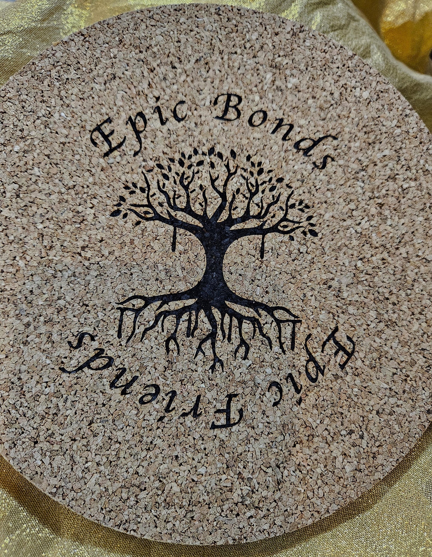 Round Cork Trivet