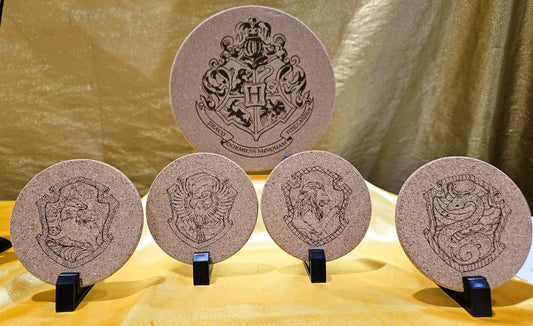 Cork and Trivet Set